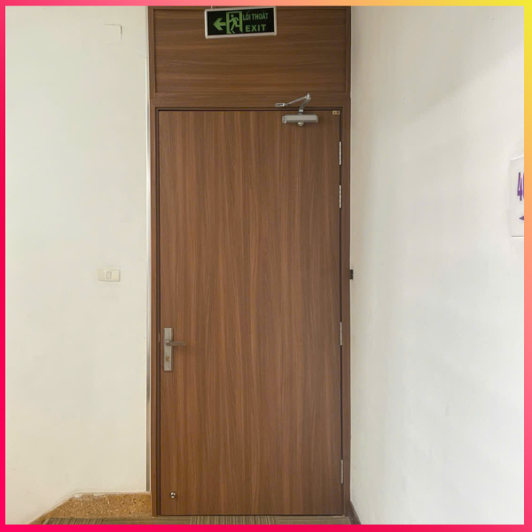 Cửa gỗ chống cháy chung cư ATV-CC-EI15